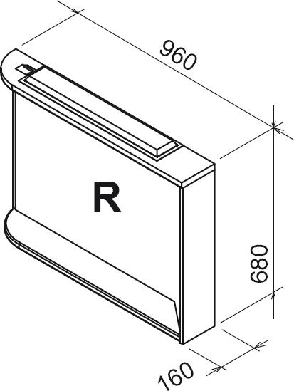 Зеркало M 960