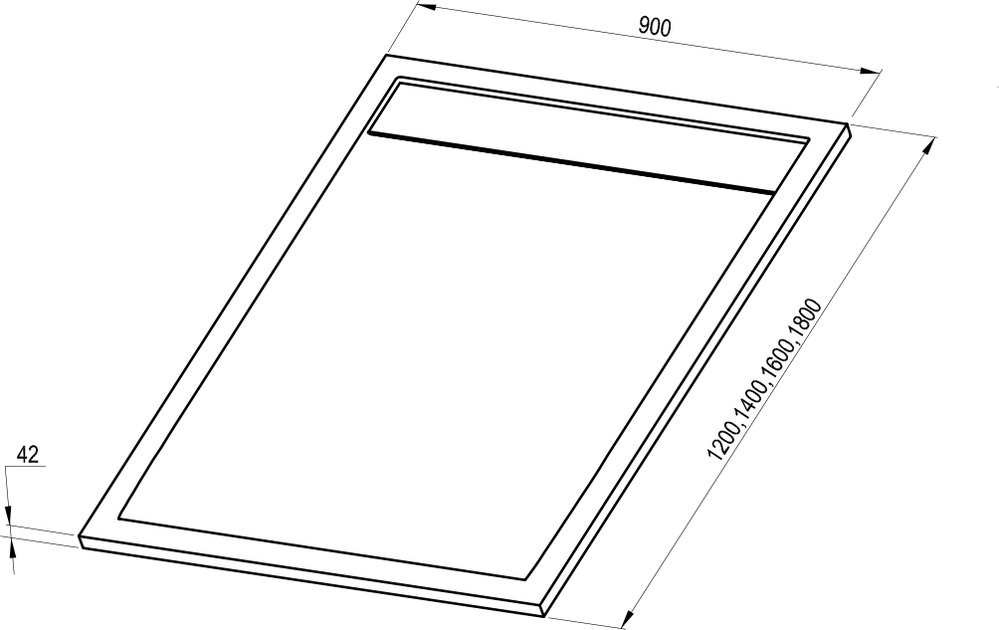 Поддон SANDSTONE PRO