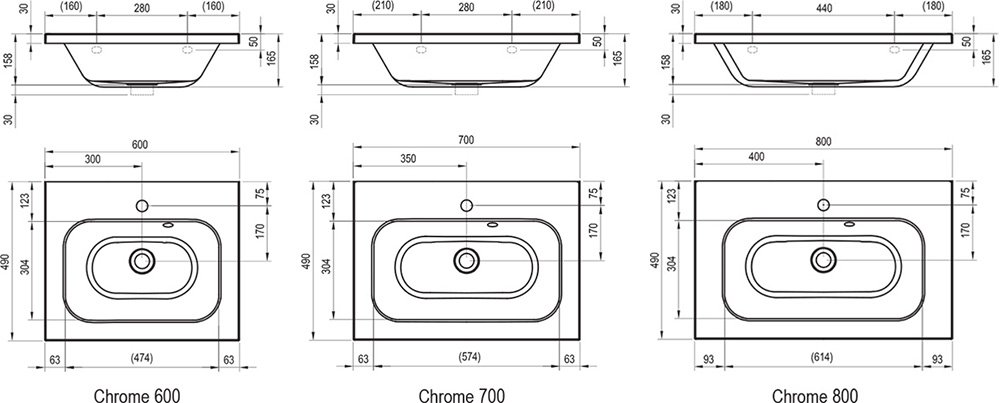 Chrome 600/700/800